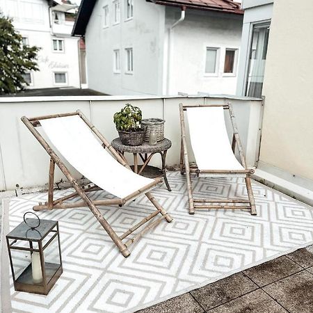 Zentrale Wohnung + Dachterrasse Sonthofen Exterior photo